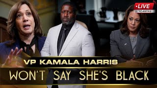 VP Kamala Harris Refused To Say She Was Black During CNN Interview [upl. by Ayres]