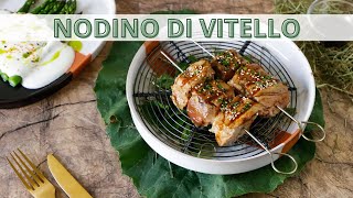 Nodino di vitello con crema allo yogurt  Ricetta gourmet  Chef Deg  Saporie [upl. by Bradeord]