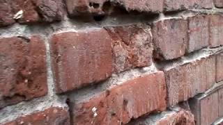 Repointing Brick The Basic Techniques of Safe Mortar Removal [upl. by Ynnahc]