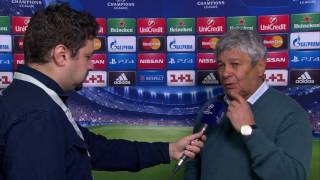 UCL FLASH INTERVIEW MIRCEA LUCESCU SAHTIOR  BAYERN 17022015 [upl. by Almeida944]