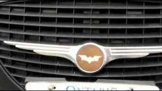 Laser Engraved Batman Car Logo [upl. by Benis]