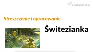 Świtezianka  streszczenie i omówienie [upl. by Nerha]