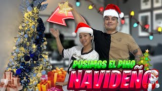 ADORNOS NAVIDEÑOS🎅🏻✨ ASÍ QUEDO NUESTRO PINO🎄🎉🎁PREPARÁNDONOS PARA NAVIDAD 2024🧨 [upl. by Sundin352]