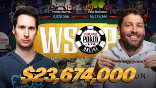 WSOP 2022 Main Event Poker FINAL TABLE [upl. by Amos]