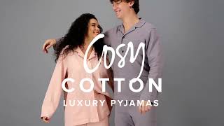 Cosy Cotton  our comfiest pyjamas yet from Woodstock Laundry [upl. by Sabec596]