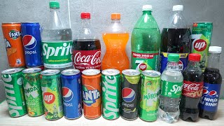 Hunting Coca Cola Pepsi Fanta 7 up Mirinda Mentos and Sprite Fun ASMR TECHS [upl. by Noeht]