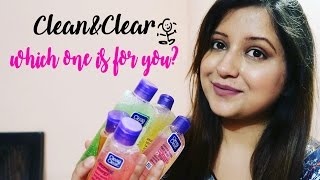 CleanampClear Face Wash  Which one is for you [upl. by Efi]