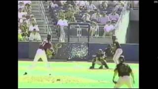 BadBoy RDW8 Sports Randy Johnson Hits Bird w 105mph Pitch [upl. by Santa]