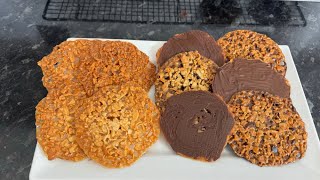 Florentines  Lace Cookies [upl. by Stavros]