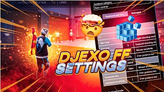 This Setting Gives 97 Headshots l Djexo FF Settings Djexo l Bluestacks [upl. by Oicnedurp]