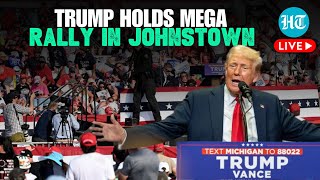 Trump LIVE  Donald Trump Rally In Johnstown  US Presidential Elections  Kamala Harris  US News [upl. by Kaltman894]