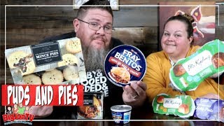 Puds amp Pies  Americans Try UK Foods  Foreign Food Friday [upl. by Siegler946]