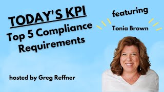 Top 5 Compliance Requirements with Tonia Brown  The Contact Center KPI Podcast [upl. by Eislrahc]