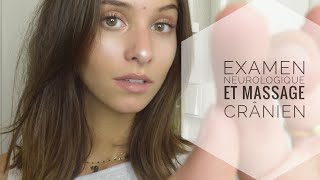 ASMR FRANÇAIS  Examen neurologique  RPLAY  massage crânien [upl. by Nolahc]