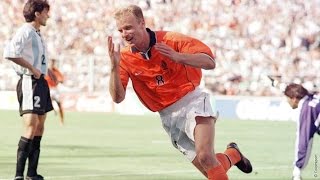 Memorable Goal  Dennis Bergkamp Netherlands vs Argentina 1998 [upl. by Htabazile]