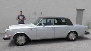 Heres a Tour of the Most Expensive RollsRoyce Sedan From 1973 [upl. by Huttan]