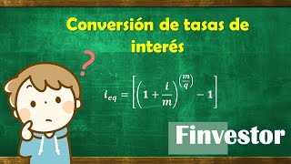 Al fin comprenderás como convertir tasas tipos de interés [upl. by Shayn980]