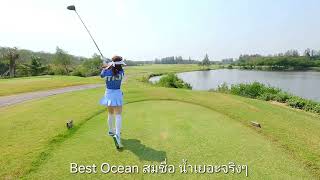 ⛳️ Best Ocean Golf  เค้าว่าเป็น The most challenging golf course wlg golf bestocean [upl. by Roleat]