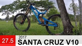 Santa Cruz V10 2017 BIKE CHECK 275 [upl. by Celisse]