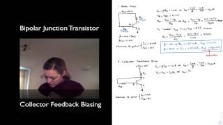 BJT Collector Feedback Biasing [upl. by Carlos311]