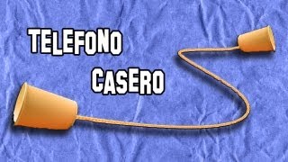 📱Cómo hacer un teléfono casero 🏠Experimentos Caseros [upl. by Aradnahc610]