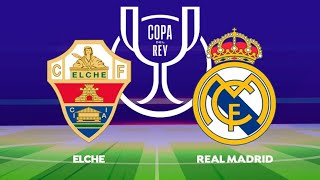 Real Madrid Vs Elche BV [upl. by Ylrebmit]