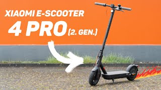 Der perfekte EScooter Xiaomi EScooter 4 Pro 2 Gen im Test [upl. by Otanod]