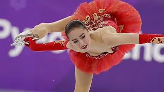 Téli olimpia Alina Zagitova aranyérmes női műkorcsolyában [upl. by Midis]