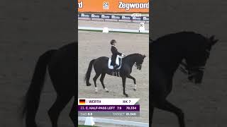 Isabell Werth amp Wendy helping Germany to secure Dressage Team Gold 🥇 at Paris2024 [upl. by Namielus]