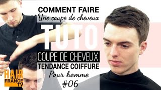 Tuto coiffure  Une coupe de cheveux homme HAIR France TV [upl. by Lau]