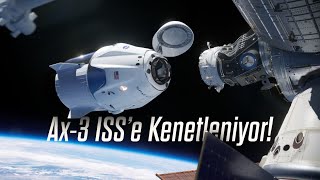 Ax3 ISSe kenetlendi İlk Türk astronot uzayda [upl. by Tal933]