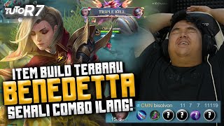 TUTOR7 BENEDETTA DENGAN KOMBO MENYAKITKAN TAPI LEBIH SAKIT DAPET TIM DARK SYSTEM GINI😢 MLBB RRQ [upl. by Netsryk]