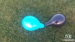 Balloons vs grass in SLOW MOTION [upl. by Golub]