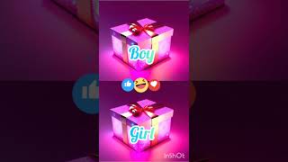 Choose your gift boy vs girlviraltrendinggiftshort [upl. by Bea416]