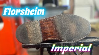 The Legendary Florsheim Imperial Shoes Got A New Resole Florsheim [upl. by Ahsekim657]