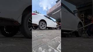 GT Radial Tyres in Corolla Altis by Jatt Tyres jatttyres jatttyresjahanian corollaaltis tyre [upl. by Enelyad273]