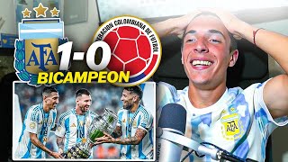 ARGENTINA 1  COLOMBIA 0  REACCIÓN PICANTE  Copa América 2024  Toto Bordieri [upl. by Oalsinatse620]