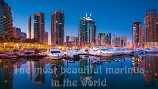 The most beautiful marinas in the world 2019 [upl. by Kahl]