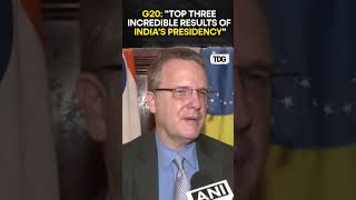 Brazilian Ambassador Praises Indias G20 Presidency for African Union Membership [upl. by Peckham]