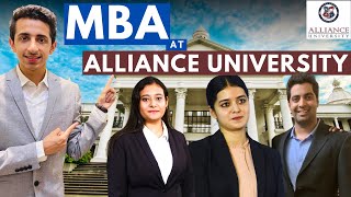 MBA REVIEW of Alliance University Bangalore  Honest Reality by the Current Students [upl. by Merp]