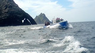 Skellig Michael Landing Tour [upl. by Eastlake]