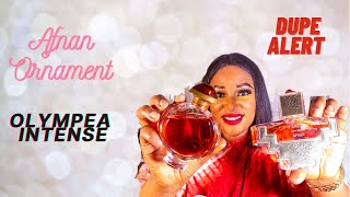 Perfume Review  Afnan Ornament Olympea Intense Dupe [upl. by Aneladgam]