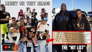 CMG quotHit Listquot Put Out On Young Dolph amp PRE Rappers Gets EXPOSED Shows Prices On Their Heads [upl. by Oidale235]