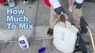 How Much Weed Killer to Mix and How To Mix Image for Southern Lawns [upl. by Modestine]