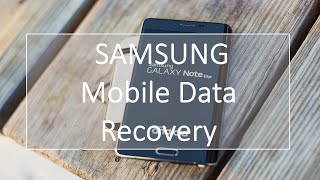 Samsung Galaxy Data Recovery Recover LostDeleted Files from Galaxy Note 9S8 for free [upl. by Azzil694]