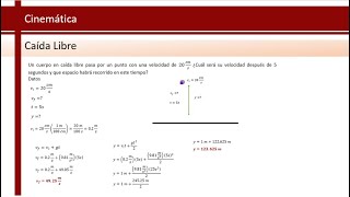 Caída Libre  Física [upl. by Durwood605]