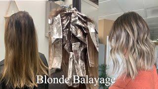 Blonde Balayage Highlights  Sschwartzkopf Blonde me [upl. by Yramliw]