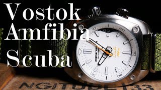 Thats Amfibia with an F  Vostok Amfibia Scuba Review [upl. by Conover]