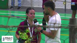 Makannudas vs AABB  Final  Campeonato Municipal de Futsal 2023 Série Feminino [upl. by Essex]