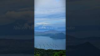 The Scenic Taal Volcano  Update Now Live travel lovethephilippines adventure nature [upl. by Roddie]